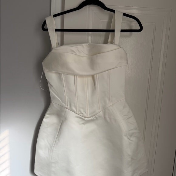 Meshki Isabel Satin Corset Mini Dress - Picture 2 of 4